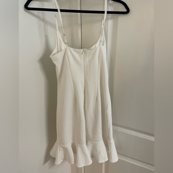 Hello Molly White Ruffle Dress - Picture 4 of 5